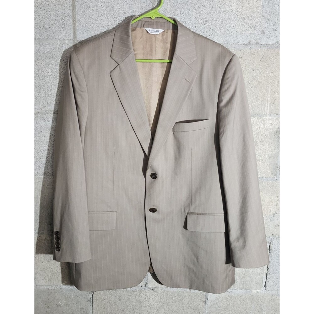 Joseph & Feiss International Lambswool Single-Vent Men's Blazer Jacket Size 44S